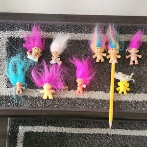 Colorful Troll Doll Set